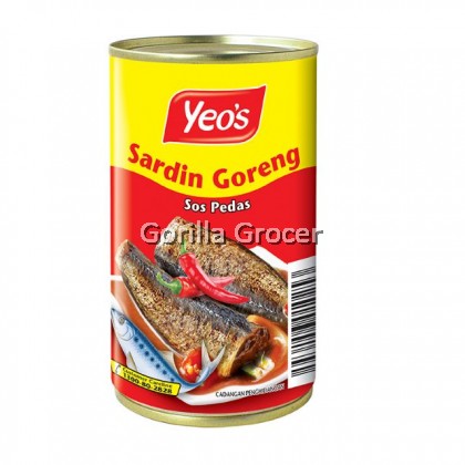 Yeo's Sardin Goreng - Sos Pedas (155g)